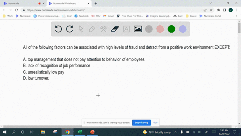 all-of-the-following-factors-can-be-associated-with-high-levels-of-fraud-and-detract-from-a-positive-work-environment-except_______-a-top-management-that-does-not-pay-attention-to-behavior-o-74366