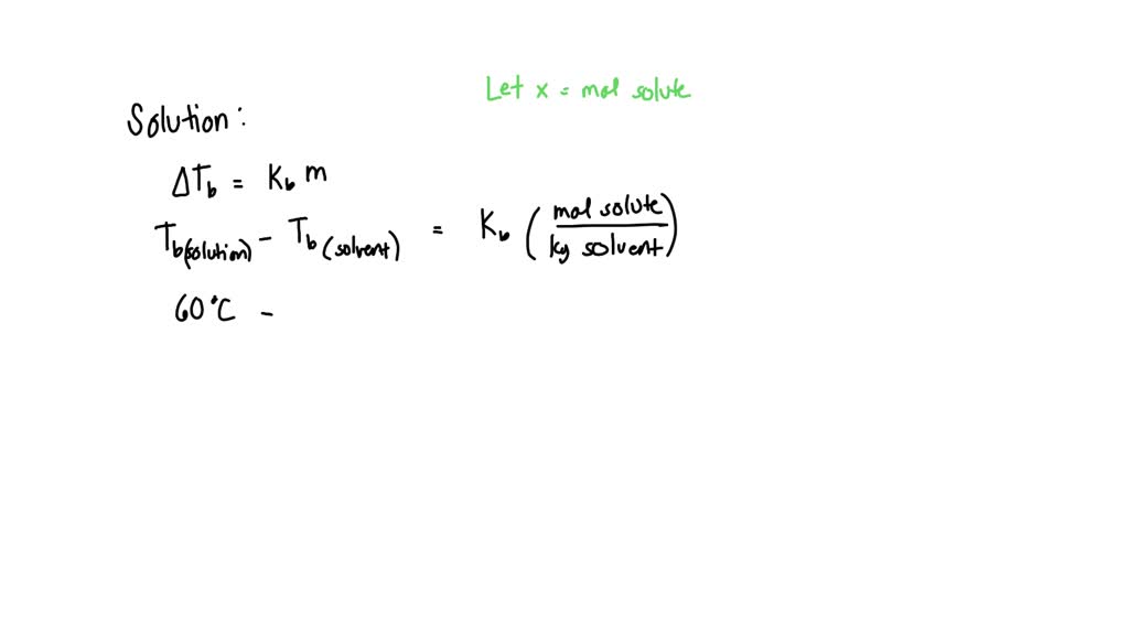 SOLVED What weight of NaCl in 800g of acetone is needed to bring the