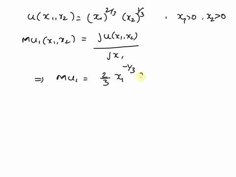 1-2-for-the-utility-function-ux1x2-x123x213-defined-for-x1-0-and-xz-0-both-marginal-utilities-u1-and-uz-are-equal-to-12-at-xv-x2-33-marginal-rate-of-substitution-is-equal-to-1-at-x1xz-33-the-70885