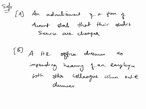 a-explain-why-each-of-the-following-actions-appears-to-be-in-conflict-with-fundamental-ethical-principlesi-an-advertisement-for-a-firm-of-accountants-states-that-their-audit-services-are-che-48962