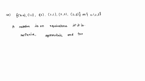 for-each-of-the-following-relations-determine-whether-they-are-equivalence-relations-partial-orders-or-neither-give-brief-justification-to-your-answer-00-11-12-21-22-33-on-0123-b-ab-a-bl-on-67029