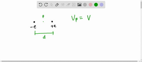 question-6-a-electron-proton-in-free-space-are-separated-by-a-distance-of-500-nmcalculate-the-value-of-the-electric-potential-at-the-midpoint-directly-between-the-particles-44346