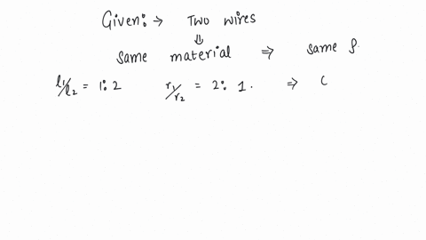 two-wires-a-and-b-of-the-same-material-have-their-lengths-in-the-ratio-1-2-and-radii-in-the-ratio-2-1-the-two-wires-are-connected-in-parallel-across-a-battery-the-ratio-of-the-heat-produced-in-a-to-th