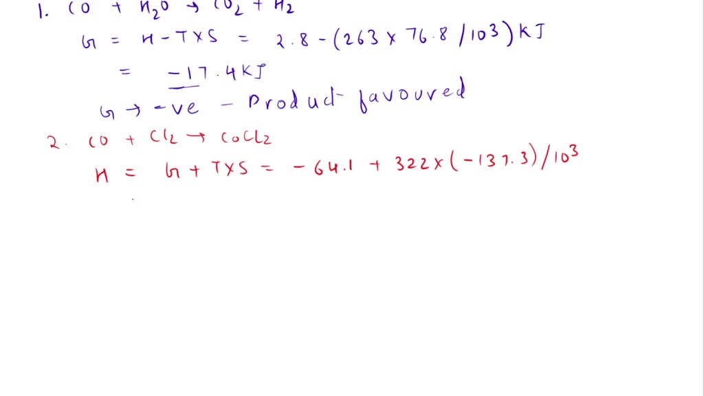 Solved: Consider The Reaction 4hcl(g) + O2(g)2h2o(g) + 2cl2(g) Using 