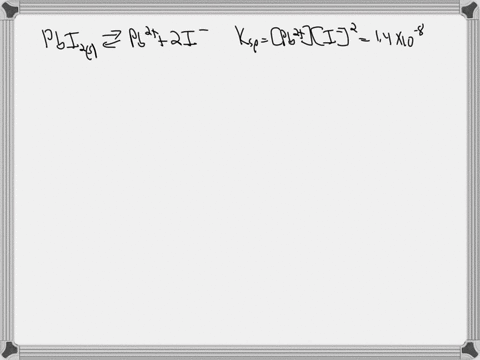 the-ksp-of-pbi2-is-14-x-10-8-calculate-the-molar-solubility-of-pbi2-in-001-m-nai-63395