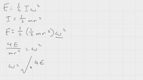 a flywheel is a solid disk that rotates about an axis that is ...
