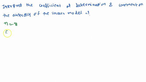 c-interpret-the-coefficient-of-determination-and-comment-on-the-adequacy-of-the-linear-model-approximately-0-of-the-variation-in-round-one-decimal-place-as-needed-explained-by-the-least-squa-70292