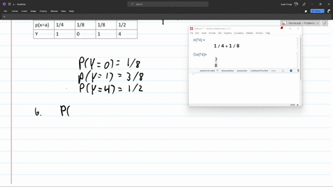 problem-4-points-points-let-x-be-discrete-random-variable-with-prohability-mass-function-given-by-_1-0-1-2-pa-4-3-8-2-and-pa-0-for-all-other-a-let-the-random-variable-y-be-defined-by-y-x2_-i-73448