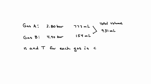 container-a-holds-777-mathrmml-of-ideal-gas-at-280-bar-container-mathrmb-holds-154-mathrmml-of-ideal-gas-at-490-mathrmbar-if-the-gases-are-allowed-to-mix-together-what-is-the-partial-pressure-of-each