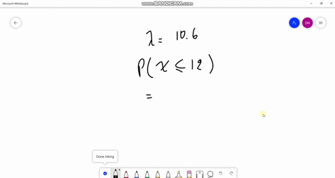 2-let-x-count-the-number-of-customers-arrive-at-building-in-a-20-minute-period-the-random-variable-x-is-assumed-to-meet-the-conditions-of-a-poisson-with-rate-of-106-determine-the-following-p-64606