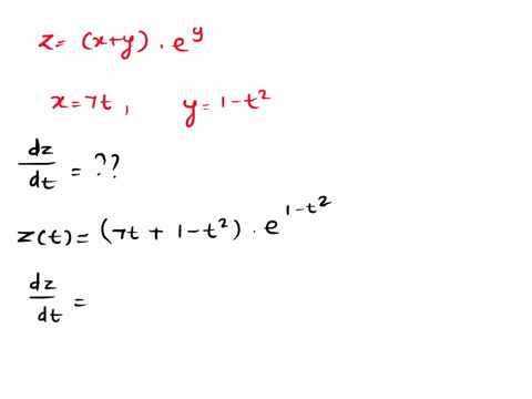 point-ii-z-x-y-e-and-7r-and-y-1-_-find-tne-following-derivative-using-the-chain-rule-enter-your-answer-as-function-of-e1-22t3-6t2-4043-44507