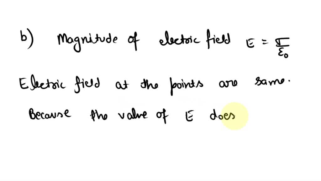 SOLVED: Two Very Large Sheets Of Charge Are Separated By Distance D ...