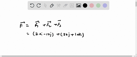 combined-force-an-object-at-the-origin-is-acted-on-by-the-forces-f1-20i-10j-f2-30j-10k-and-f3-40i-20k-find-the-magnitude-of-the-combined-force-and-describe-the-approximate-direction-of-the-f-55268
