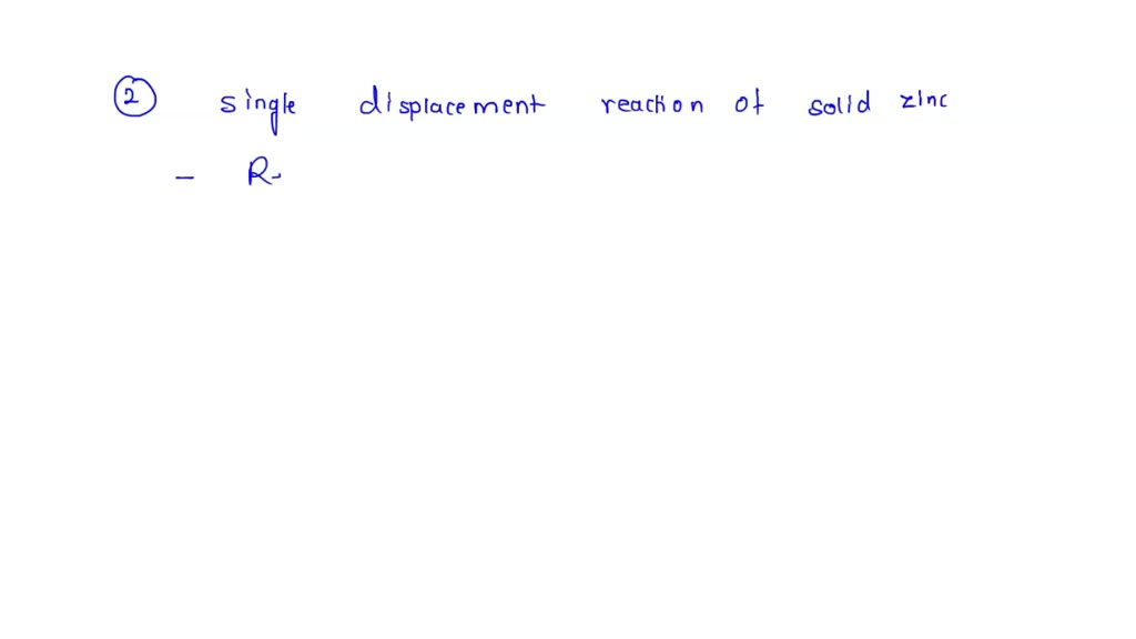 SOLVED 1. a) What is the balanced chemical equation for the double