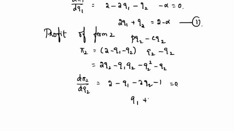 2-cournot-competition-with-asymmetric-costs-consider-two-firms-competing-in-quantities-with-total-costs-given-by-c1q1-q1-and-c2q2-q2-with-1-2-market-demand-is-p-2-q-where-q-q1-q2-compute-the-25136