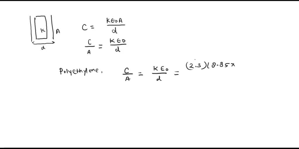 SOLVED: A parallel plate capacitor is required to be designed using ...