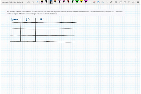 part-of-an-anova-table-is-shown-below-source-of-variation-sum-of-squares-degrees-of-freedom-mean-square-f-between-treatments-72-6-within-treatments-error-2-total-110-find-the-number-of-degre-55065