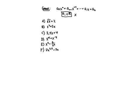 a-sqrtx2-d-x5x-4-b-x23-x-e-x3frac2x4-c-35-x4-f-2-x257-x