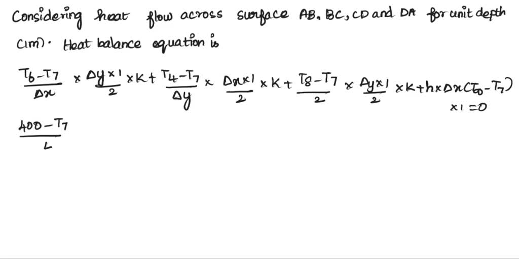 Solved Assume Steady State One Dimensional Heat Conduction Through The Symmetric Shape Shown 2956