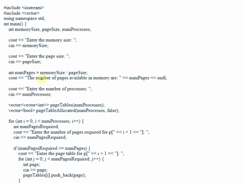 write-a-cc-program-to-simulate-the-paging-technique-of-memory-management-following-steps-should-be-implemented-in-the-program-ask-the-user-to-enter-memory-size-ask-the-user-to-enter-page-siz-14463