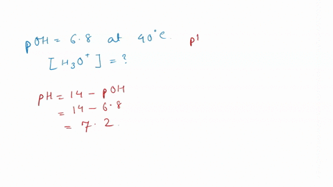 the-poh-of-pure-water-at-40-degrees-celsius-is-68-what-is-the-hydronium-ion-concentration-in-pure-water-h3o-at-this-temperaturea-10x10e-7b63x10e-8c1x10e-14d-16x10e-7-18745
