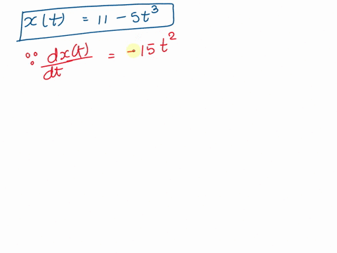 a-if-the-position-of-a-particle-is-given-by-x-11t-5t3-where-t-greater-than-or-equal-to-0-is-in-seconds-and-x-is-in-meters-when-is-the-particles-velocity-zero-b-when-is-its-acceleration-a-zer-94077