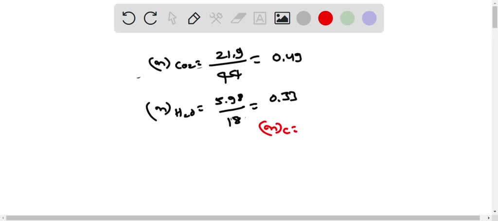 SOLVED: An unknown compound contains only C, H, and O. Combustion of 3. ...