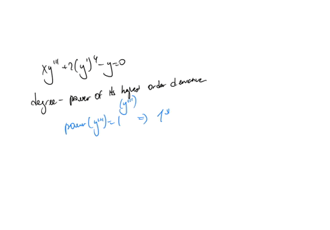 which-of-the-following-is-a-correct-classification-of-the-differential-equation-x-yprime-prime2leftyprimerightx-y0-a-third-order-first-degree-non-linear-ordinary-differential-equation-b-first-order-fo