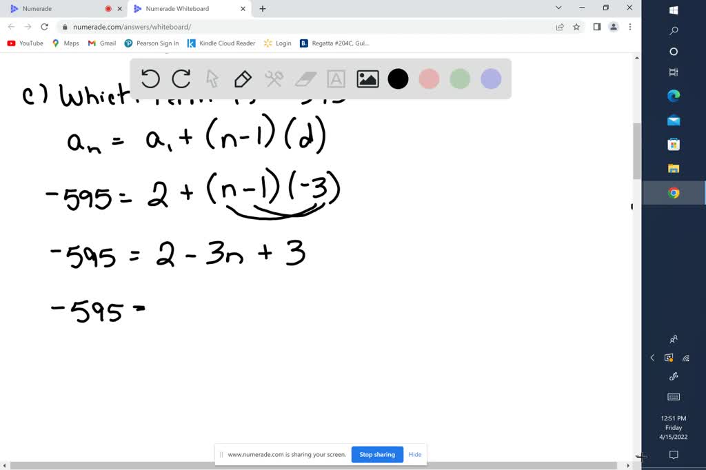 What is the common difference of 2 1 4 7?