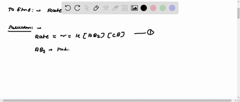 Consider the overall reaction abg cbg ag cb2g a proposed...