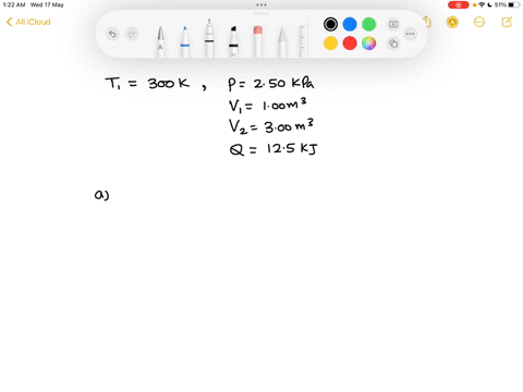an-ideal-gas-initially-at-300-mathrmk-undergoes-an-isobaric-expansion-at-250-mathrmkpa-if-the-volume-60543