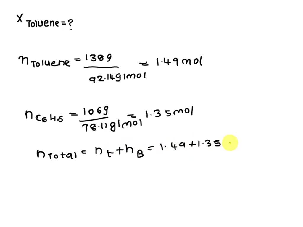 Toluene (C6H5CH3) is a liquid compound similar to benzene (C6H6
