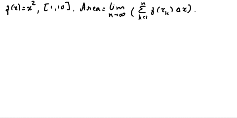 point-in-this-problem-you-will-calculate-the-area-between-fx-x2-and-the-x-axis-over-the-interval-1-10-using-a-limit-of-right-endpoint-riemann-sums-area-lim-icc-fxkax-express-the-following-qu-47856