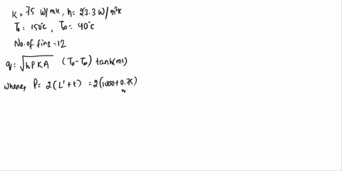 3a-1m-long5-cm-diameter-cylinder-placed-in-an-atmosphere-of40c-is-provided-with-12-longitudinal-straight-finsk75wmk075-mm-thickthe-fins-protrude25-cm-from-the-cylinder-surfacesthe-heat-trans-32147