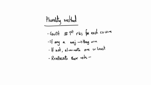 plurality-method
