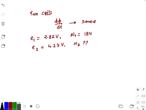 in-each-of-two-coils-the-rate-of-change-of-the-magnetic-flux-in-a-single-loop-is-the-same-the-emf-in-23275