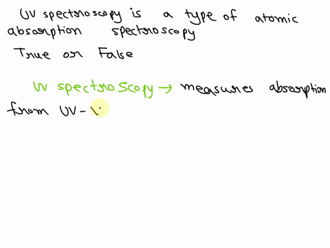 uv-visible-spectroscopy-is-a-type-of-atomic-absorption-spectroscopy-true-or-false-95232