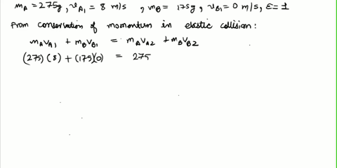 item-8-disk-a-has-a-mass-of-275-g-and-is-sliding-on-a-smooth-horizontal-surface-with-an-initial-velocity-va1-8-ms-it-makes-a-direct-collision-with-disk-b-which-has-a-mass-of-175-g-and-is-ori-17307