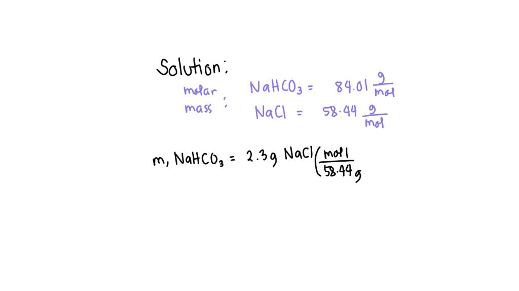 Solved You Want To Make 23 G Of Sodium Chloride In The Following Reaction How Many Grams 5143