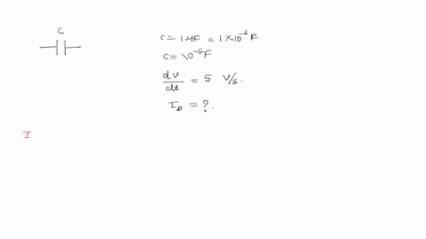 the-total-voltage-between-the-plates-of-a-parellel-plate-capacitor-of-capacitance-110-6f-is-changing-at-the-rate-of-5vs-what-is-the-displacement-current-in-the-capacitor