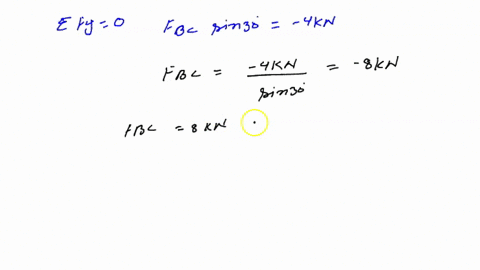 question-1-the-truss-is-subjected-to-the-system-of-forces-as-shown-in-the-following-figure-the-truss-is-supported-by-a-pin-at-a-and-pin-at-e-determing_using-the-method-of-joints_the-force-in-30526