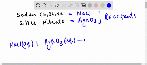 write-a-balanced-chemical-equation-for-the-reaction-between-sodium-chloride-and-silver-nitrate-indicating-the-physical-state-of-the-reactants-and-the-products-79653