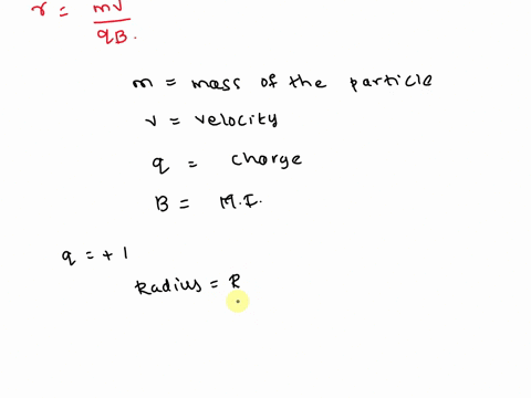 a-singly-charged-ion-of-mass-m-is-accelerated-from-rest-by-potential-difference-av-it-is-then-deflected-by-a-uniform-magnetic-field-perpendicular-to-the-ions-velocity-into-semicircle-of-radi-51162
