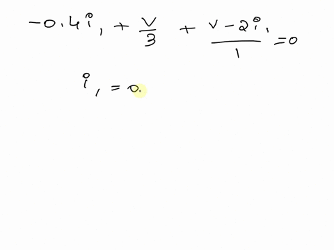 i-employ-superposition-to-determine-the-individual-contribution-from-each-independent-source-to-the-voltage-v-as-labeled-in-the-circuit-shown-below-ii-compute-the-power-absorbed-by-the-2-res-20994