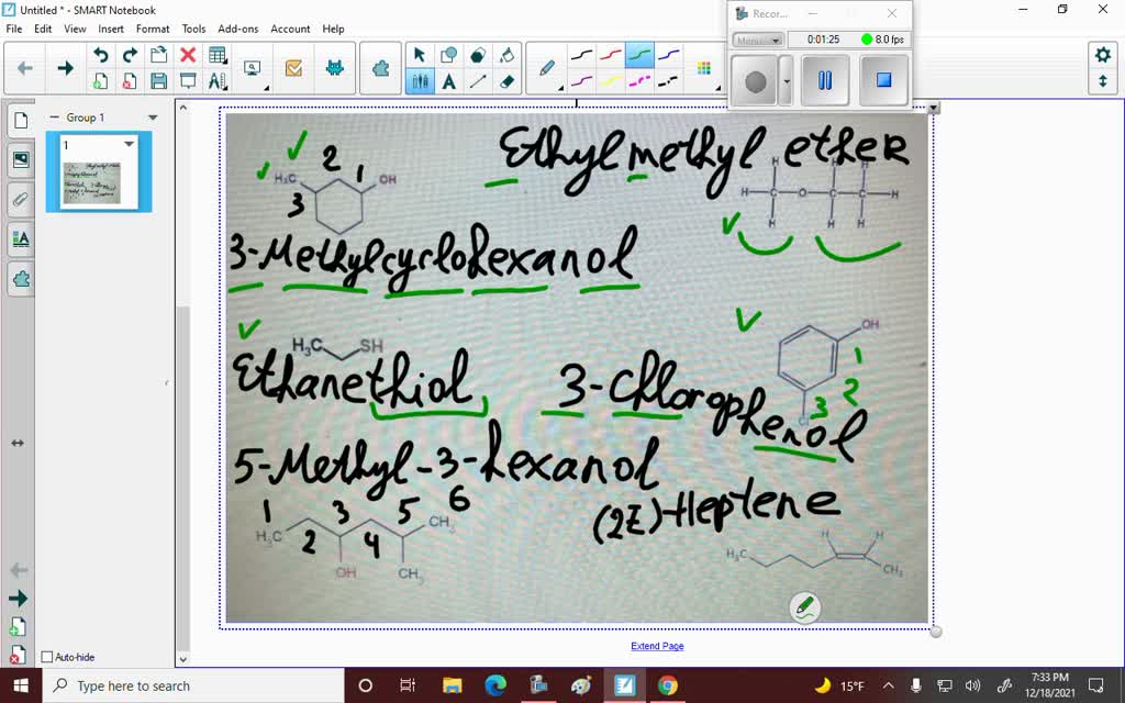 Solved Name The Following Molecules