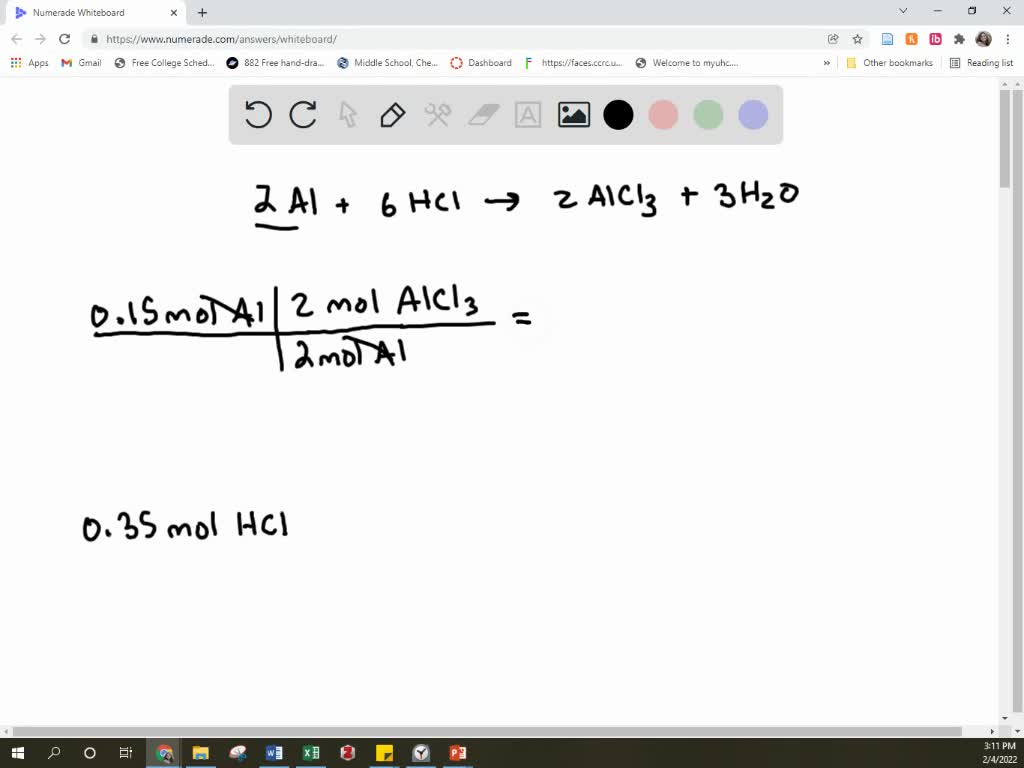 Aluminum chloride, AlCl3, is used as a catalyst in various industrial