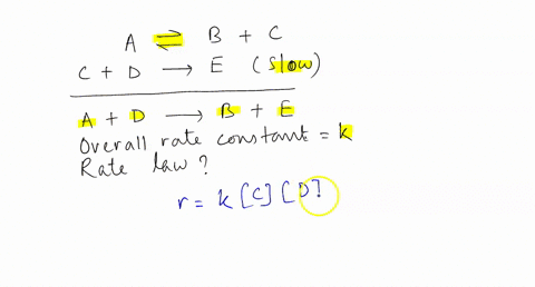 consider-the-mechanism-step-1abc-equilibrium-step-2-cde-slow-overall-adbe-determine-the-rate-law-for-the-overall-reaction-where-the-overall-rate-constant-is-represented-as-k-24304