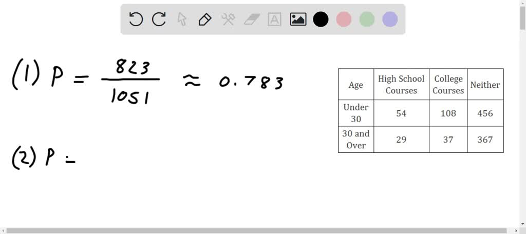 SOLVED: The probability that the prisoner is over 30 and is taking ...