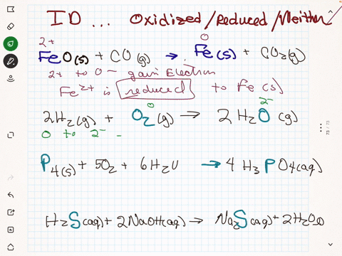for-each-chemical-reaction-listed-in-the-table-below-decide-whether-the-highlighted-atom-is-being-oxidized-or-reduced-highlighted-atom-is-being-reaction-neither-oxidized-nor-reduced-oxidized-07298
