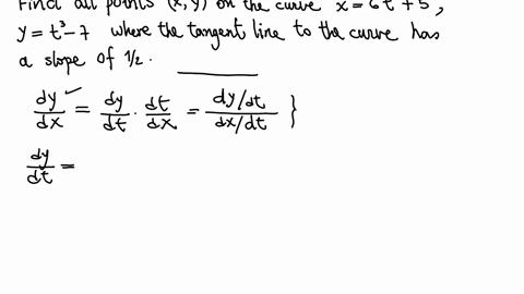 find-all-points-xy-on-the-curve-x-6t2-5-y-t3-7-where-the-tangent-line-to-the-curve-has-a-slope-of-12-36023
